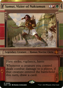 Samut, Vizier of Naktamun (MAT-095) - March of the Machine: The Aftermath: (Showcase) (Borderless) Foil