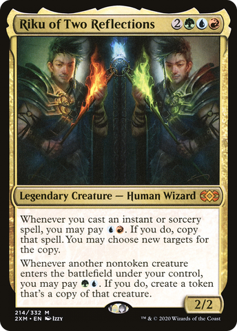 Riku of Two Reflections (2XM-214) - Double Masters Foil