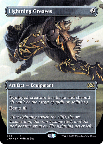 Lightning Greaves (2XM-360) - Double Masters (Borderless)