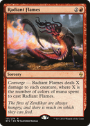 Radiant Flames (BFZ-151) - Battle for Zendikar Foil