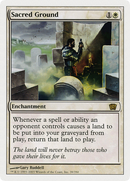 Sacred Ground (8ED-039) - Eighth Edition