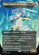 Miku, Song of the People - Trostani, Selesnya's Voice (SLD-2429) - Secret Lair Drop Series Foil