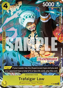 Trafalgar Law (CS 26-27 Event Pack Finalist Ver.) (P-088) - One Piece Promotion Cards Foil