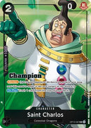 Saint Charlos (Winner Card Set Vol. 1) (OP13-087) - One Piece Promotion Cards Foil