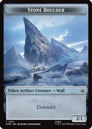 Stone Boulder // Dragon Double-Sided Token (HOB-11 // 5) - The Hobbit