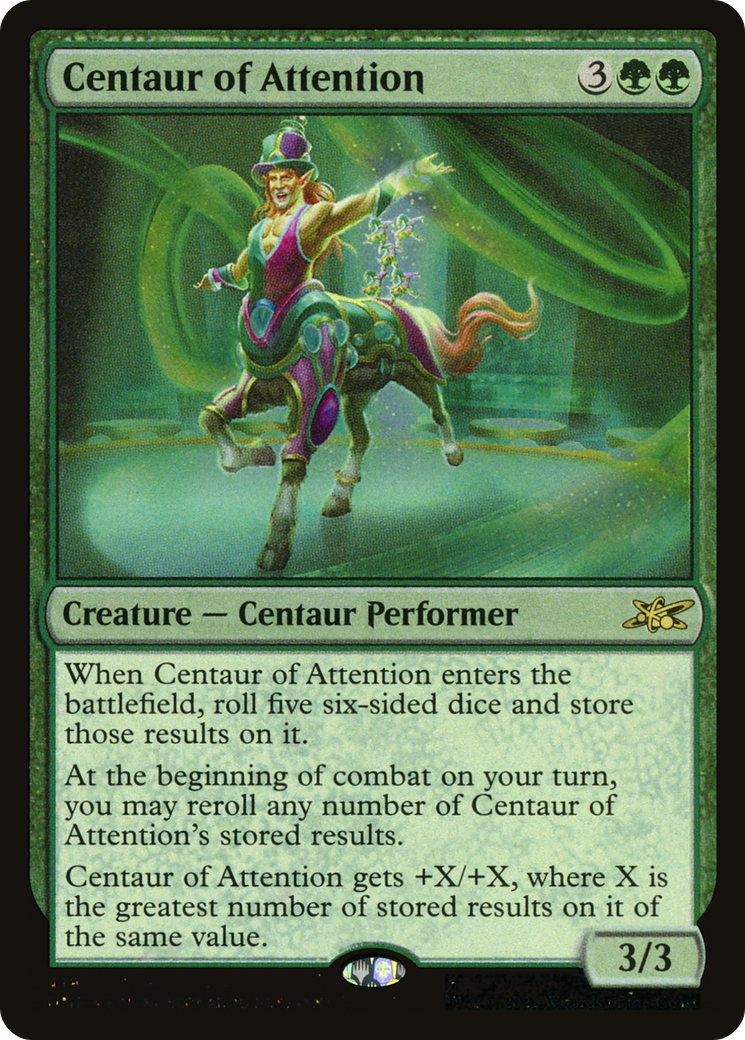 Centaur of Attention (UNF-418) - Unfinity Foil