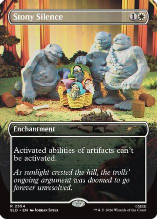 Stony Silence (SLD-2554) - Secret Lair Drop Series Foil