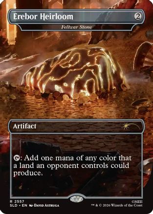 Erebor Heirloom - Fellwar Stone (SLD-2557) - Secret Lair Drop Series Foil