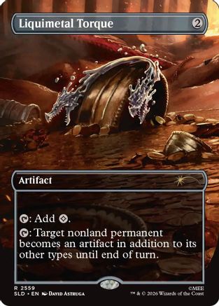 Liquimetal Torque (SLD-2559) - Secret Lair Drop Series Foil
