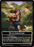 On an Adventure // Enduring Story Double Sided Token (HOB-15 // 14) - The Hobbit