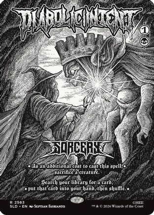 Diabolic Intent (SLD-2563) - Secret Lair Drop Series Foil