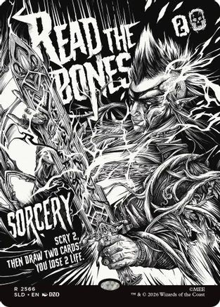 Read the Bones (2566) (SLD-2566) - Secret Lair Drop Series Foil