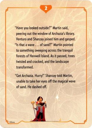 Reign of Jafar Lore Card (2 of 19)  - Reign of Jafar