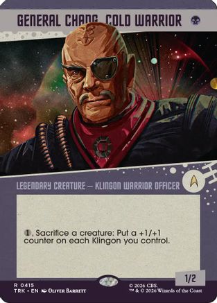 General Chang, Cold Warrior (Showcase) (0415) (TRK-415) - Star Trek