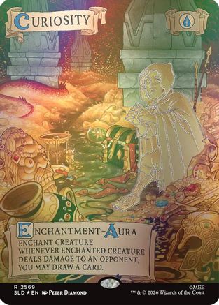Curiosity (2569) (Out Of Sight Foil) (SLD-2569) - Secret Lair Drop Series Foil