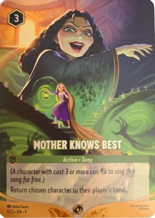 Mother Knows Best (1) - Disney Lorcana Promo Cards