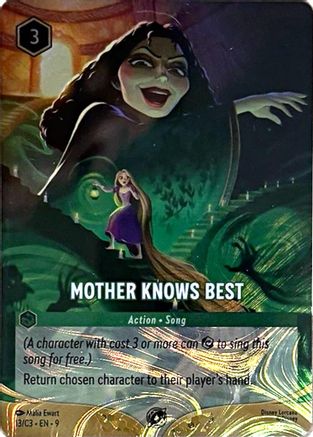 Mother Knows Best (Foil) (13) - Disney Lorcana Promo Cards Holofoil