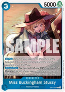 Miss Buckingham Stussy (OP17-054) - The World's Strongest Warriors Foil