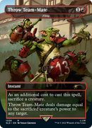 Fling (SLD-1038) - Secret Lair Drop / Throw Team-Mate (Borderless) Foil
