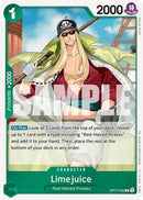 Limejuice (OP17-032) - The World's Strongest Warriors Foil