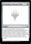 A Container of Booster Packs (UNK-) - Un-Known Event Playtest Cards
