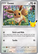 Eevee 116/128  - Holofoil ME 30th Celebration - Common