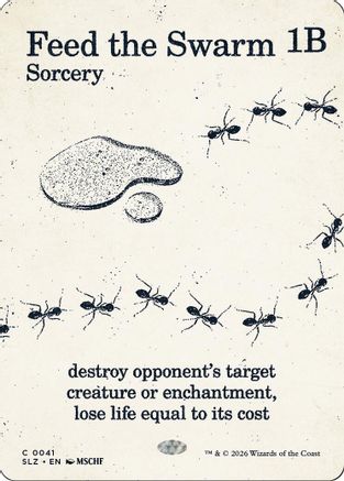 Feed the Swarm (0041) (SLZ-041) - Secret Lair x MSCHF: The Zeta Set