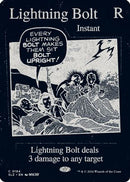 Lightning Bolt (0184) (SLZ-184) - Secret Lair x MSCHF: The Zeta Set