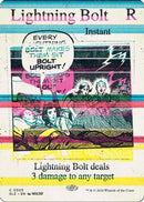 Lightning Bolt (0305) (SLZ-305) - Secret Lair x MSCHF: The Zeta Set