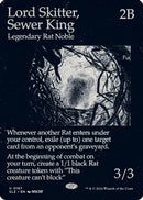 Lord Skitter, Sewer King (0167) (SLZ-167) - Secret Lair x MSCHF: The Zeta Set