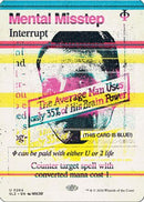 Mental Misstep (0264) (SLZ-264) - Secret Lair x MSCHF: The Zeta Set