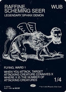 Raffine, Scheming Seer (0214) (SLZ-214) - Secret Lair x MSCHF: The Zeta Set