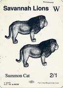 Savannah Lions (0009) (SLZ-009) - Secret Lair x MSCHF: The Zeta Set