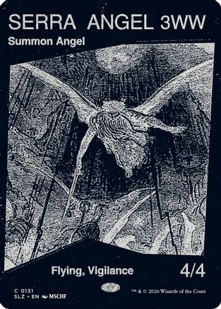 Serra Angel (0131) (SLZ-131) - Secret Lair x MSCHF: The Zeta Set