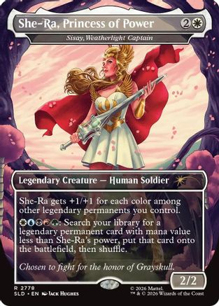 She-Ra, Princess of Power - Sisay, Weatherlight Captain (SLD-2778) - Secret Lair Drop Series