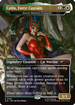 Catra, Force Captain - Kutzil, Malamet Exemplar (SLD-2782) - Secret Lair Drop Series Foil