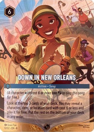 Down in New Orleans (Foil) (12) - Disney Lorcana Promo Cards Holofoil