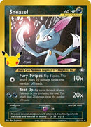 Sneasel 025  - Holofoil ME 30th Celebration Classic Collection - Classic Collection