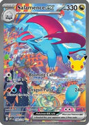 Salamence ex 156/128  - Holofoil ME 30th Celebration - Special Illustration Rare