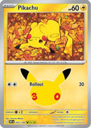 Pikachu 035/128  - Holofoil ME 30th Celebration - Pikachu Rare