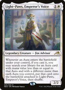 Light-Paws, Emperor's Voice (PPNEO-25P) - Kamigawa: Neon Dynasty Promos