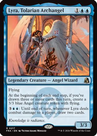 Lyra, Tolarian Archangel (FRA-217) - Reality Fracture Foil
