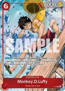 Monkey.D.Luffy (Premium Card Collection -Flame-Flame Fruit Coliseum Edition-) (P-154) - One Piece Promotion Cards Foil