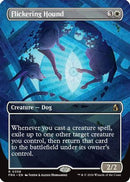 Flickering Hound (Borderless) (FRA-359) - Reality Fracture Foil