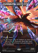 Darklight Phoenix (Borderless) (Facet Foil) (0453) (FRA-453) - Reality Fracture Foil