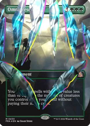 Omnipresence (Borderless) (Facet Foil) (0459) (FRA-459) - Reality Fracture Foil
