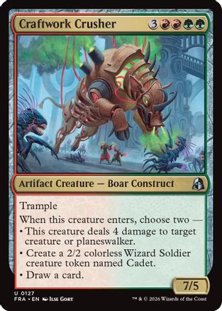 Craftwork Crusher (FRA-127) - Reality Fracture