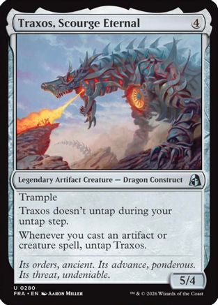 Traxos, Scourge Eternal (FRA-280) - Reality Fracture Foil