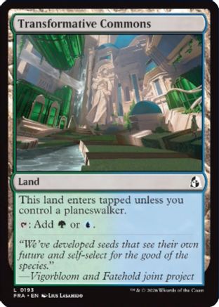 Transformative Commons (FRA-193) - Reality Fracture Foil