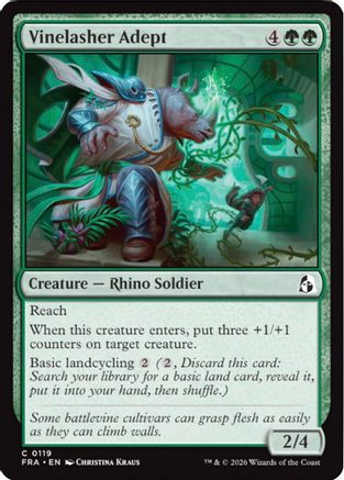 Vinelasher Adept (FRA-119) - Reality Fracture Foil